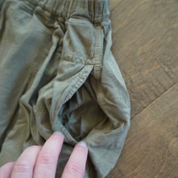 Plantation by Issey Miyake Paneled Pull On Midi Skirt Green Womens Size Medium - Picture 4 of 10